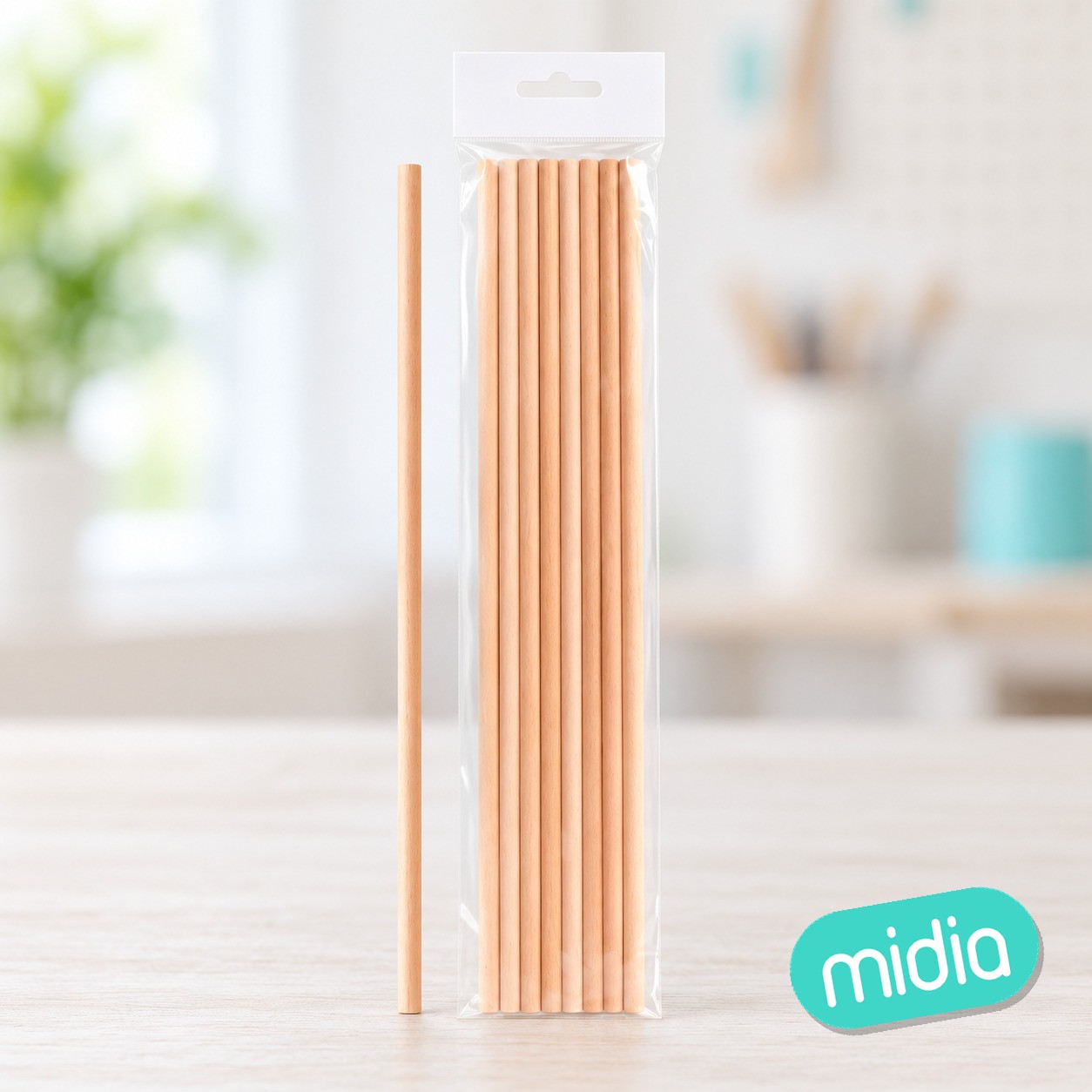 Palos de madera 7mm*300mm