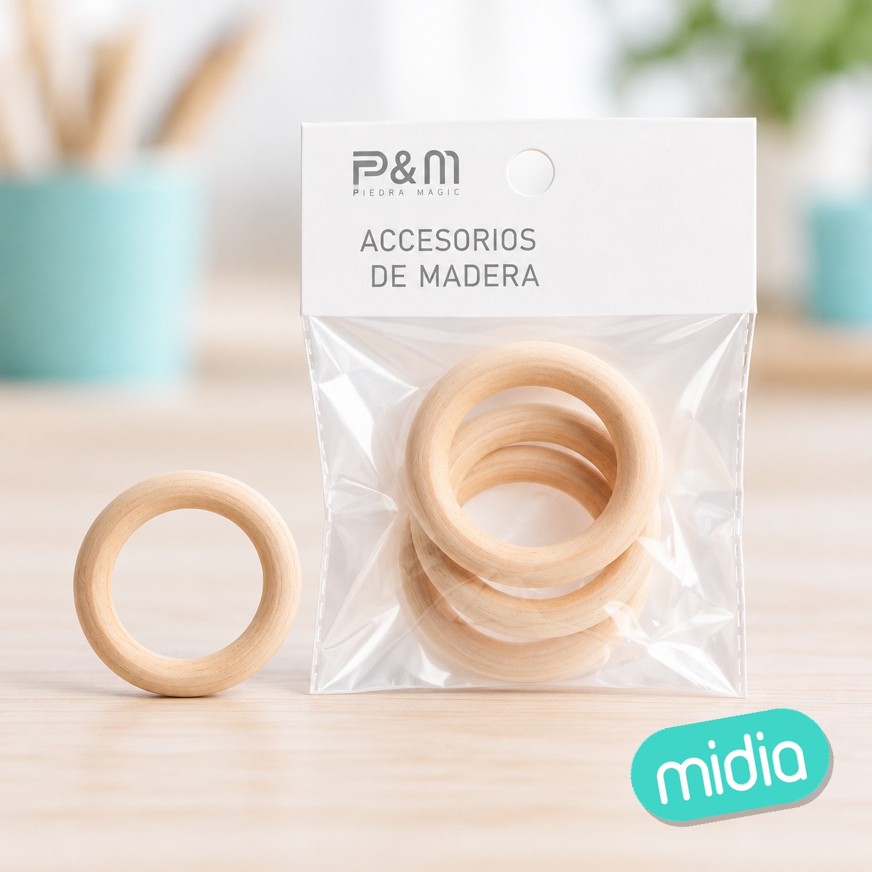 Aro de madera 50*8mm