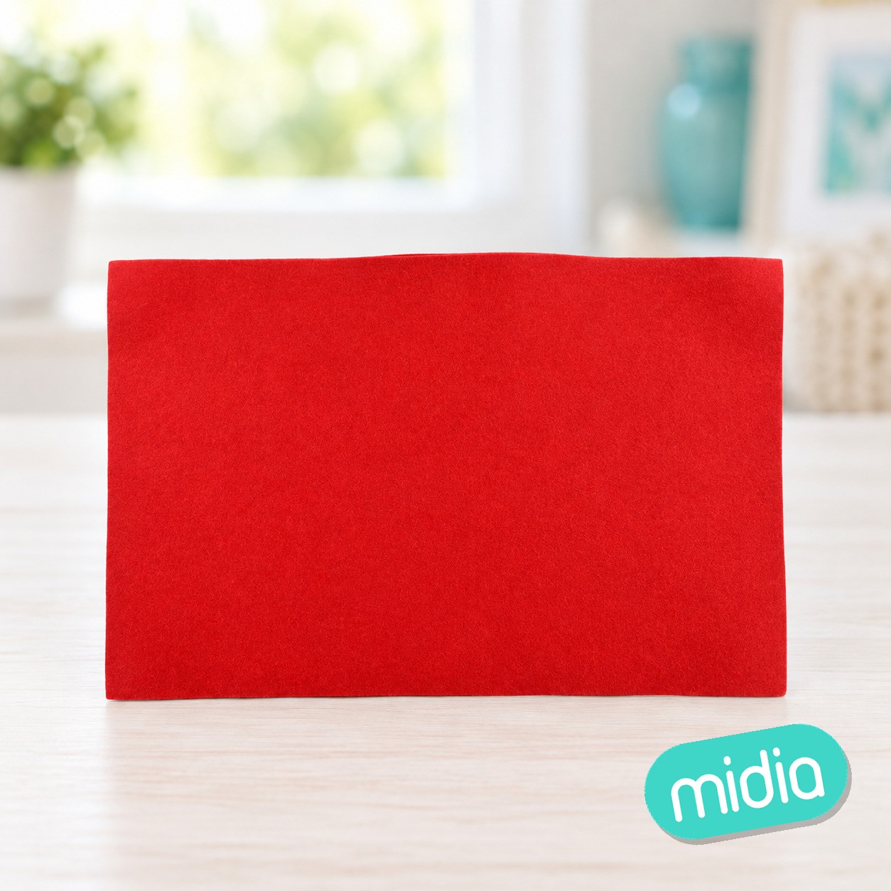 Papel fieltro 40x60cm 2mm rojo