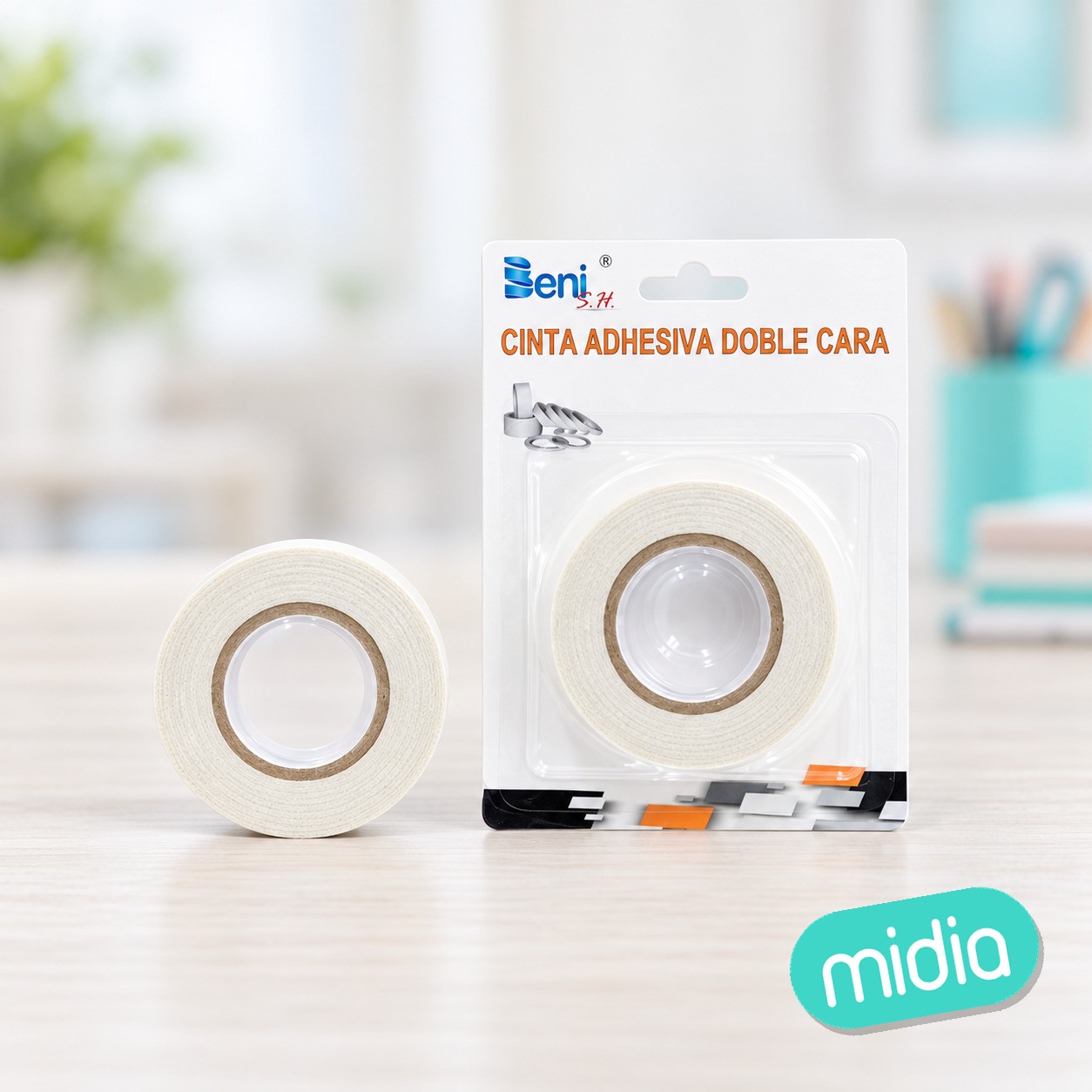 Cinta doble cara 18mmx1om