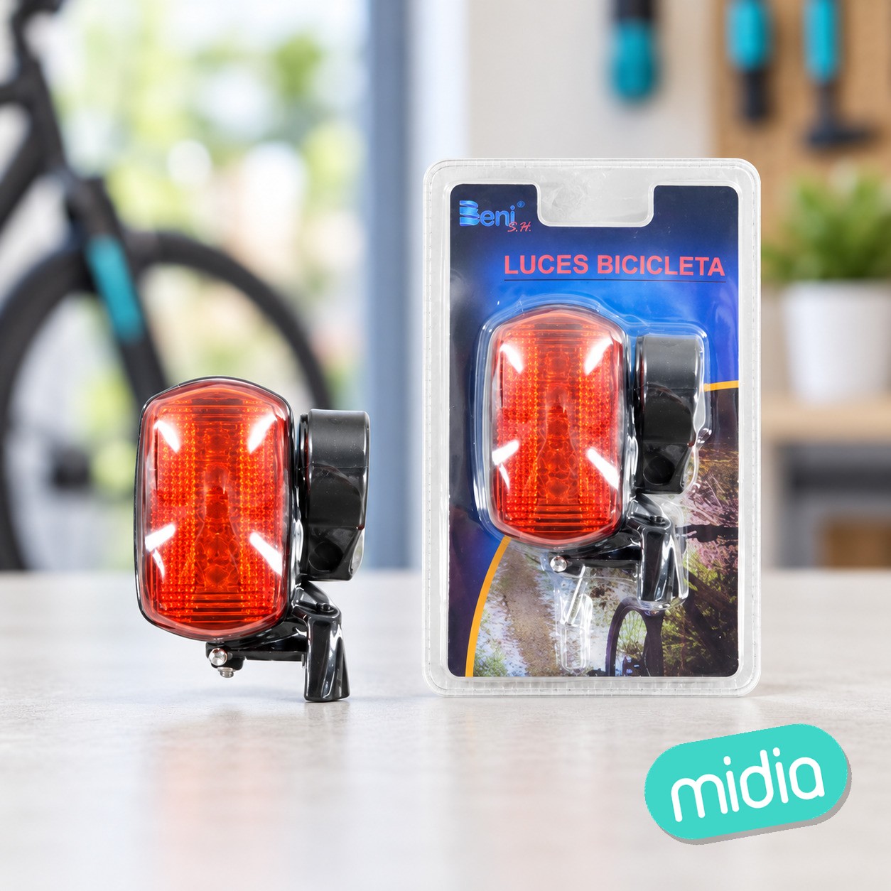Lampara led bici