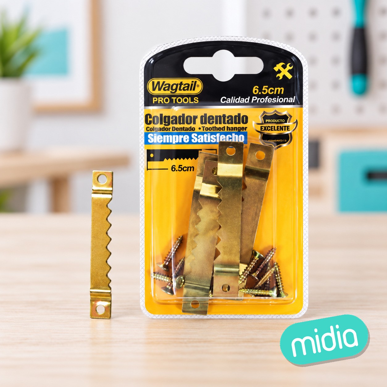 Colgador dentado 65mm