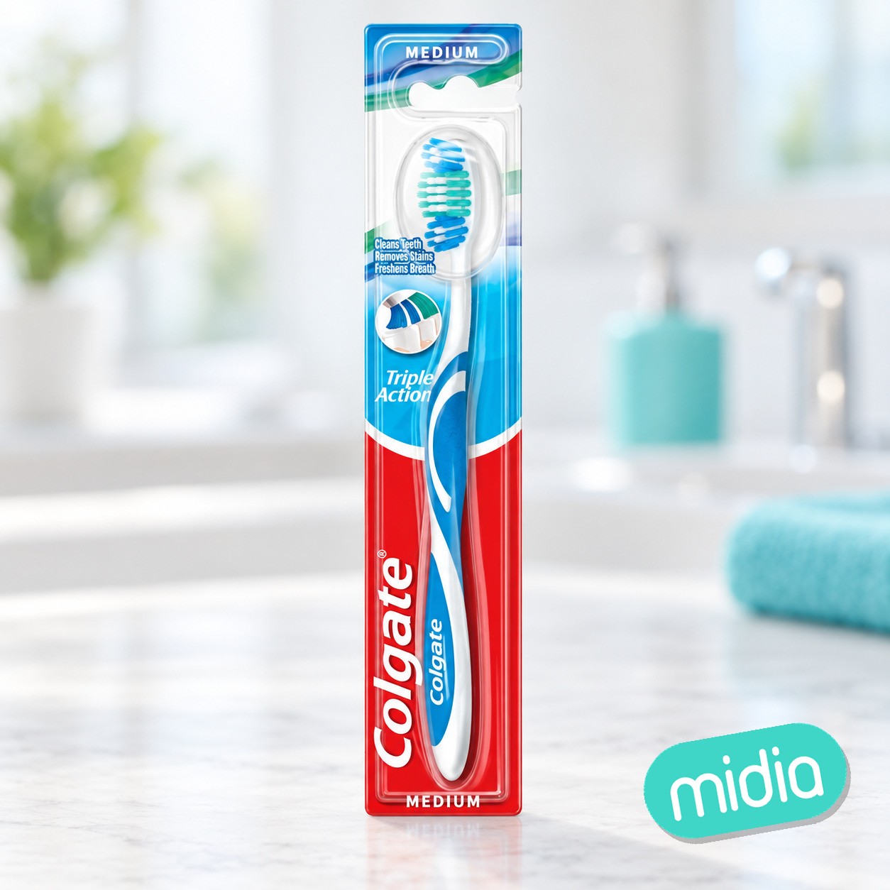 Colgate cep.triple áccion medio