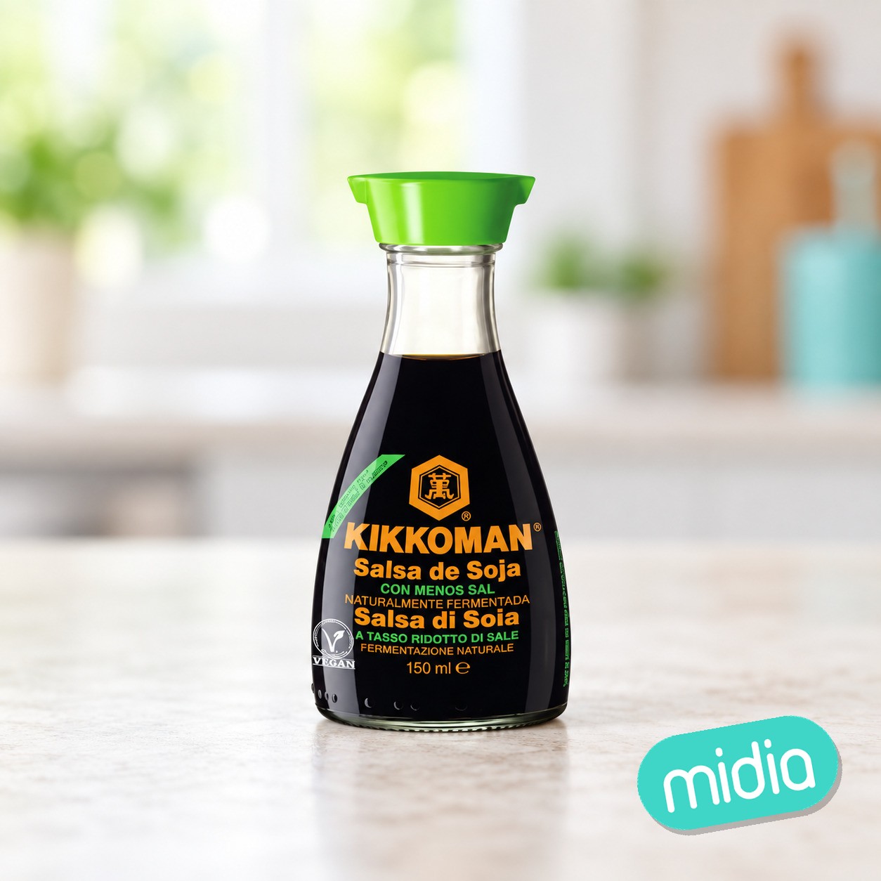 Salsa soja con menos sal KIKKOMAN6/150ml