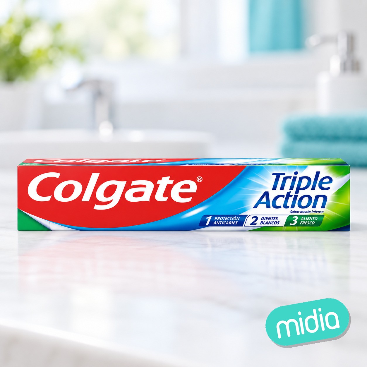 Colgate dent. 75ml basica triple accion menta