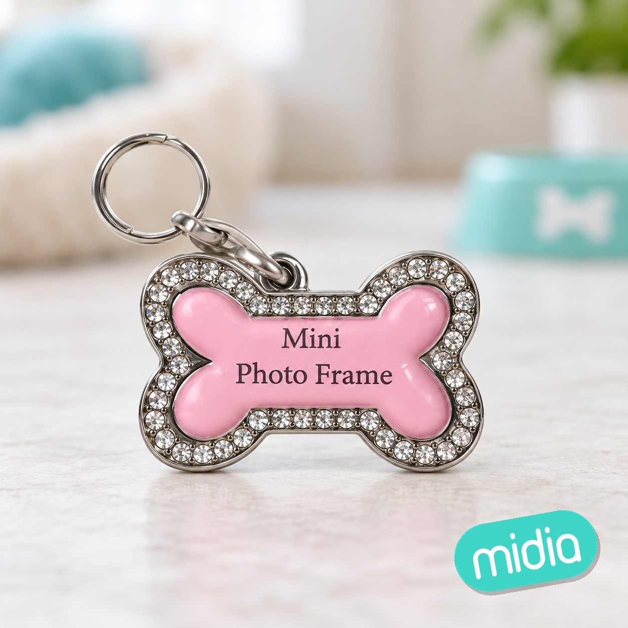 Collares-Forma de hueso-L3.9*W2.4cm