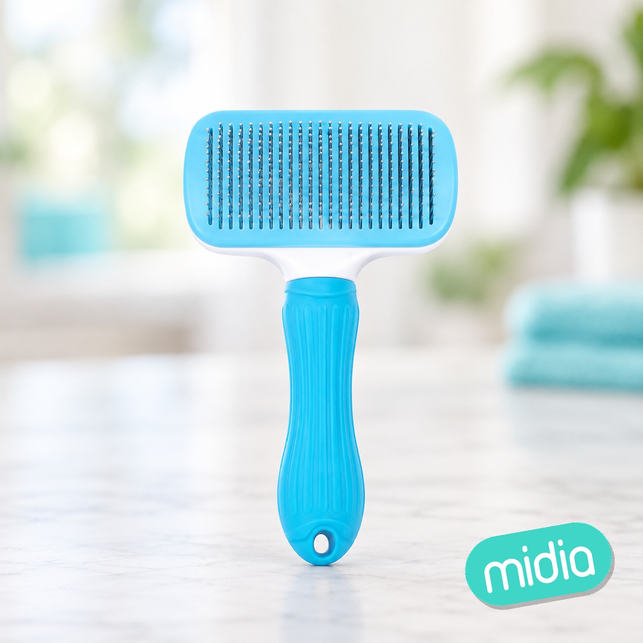 Cepillo para mascotas (Púas finas)
