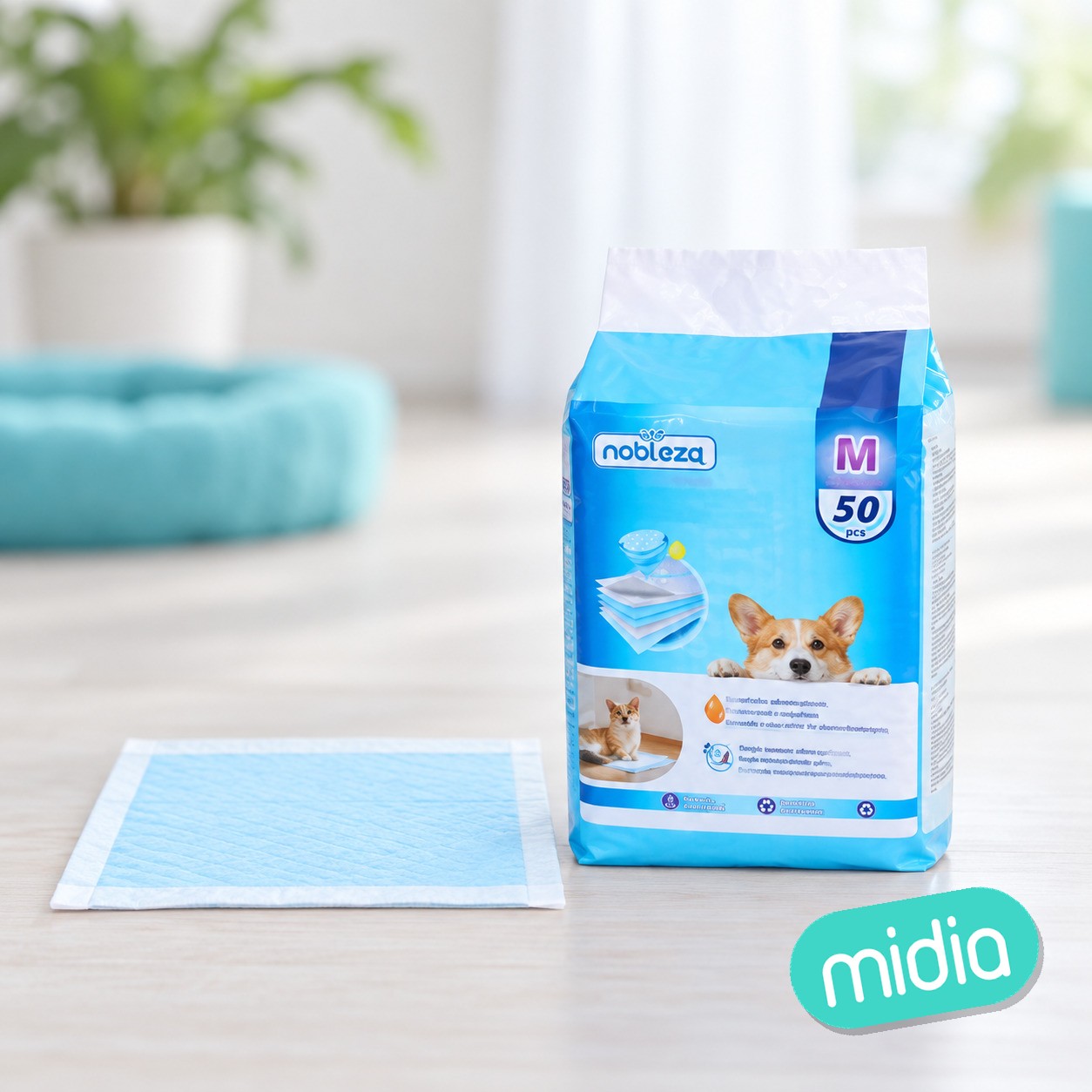 Almohadillas de entrenamiento para mascotas-50 pcs-L60*W60cm