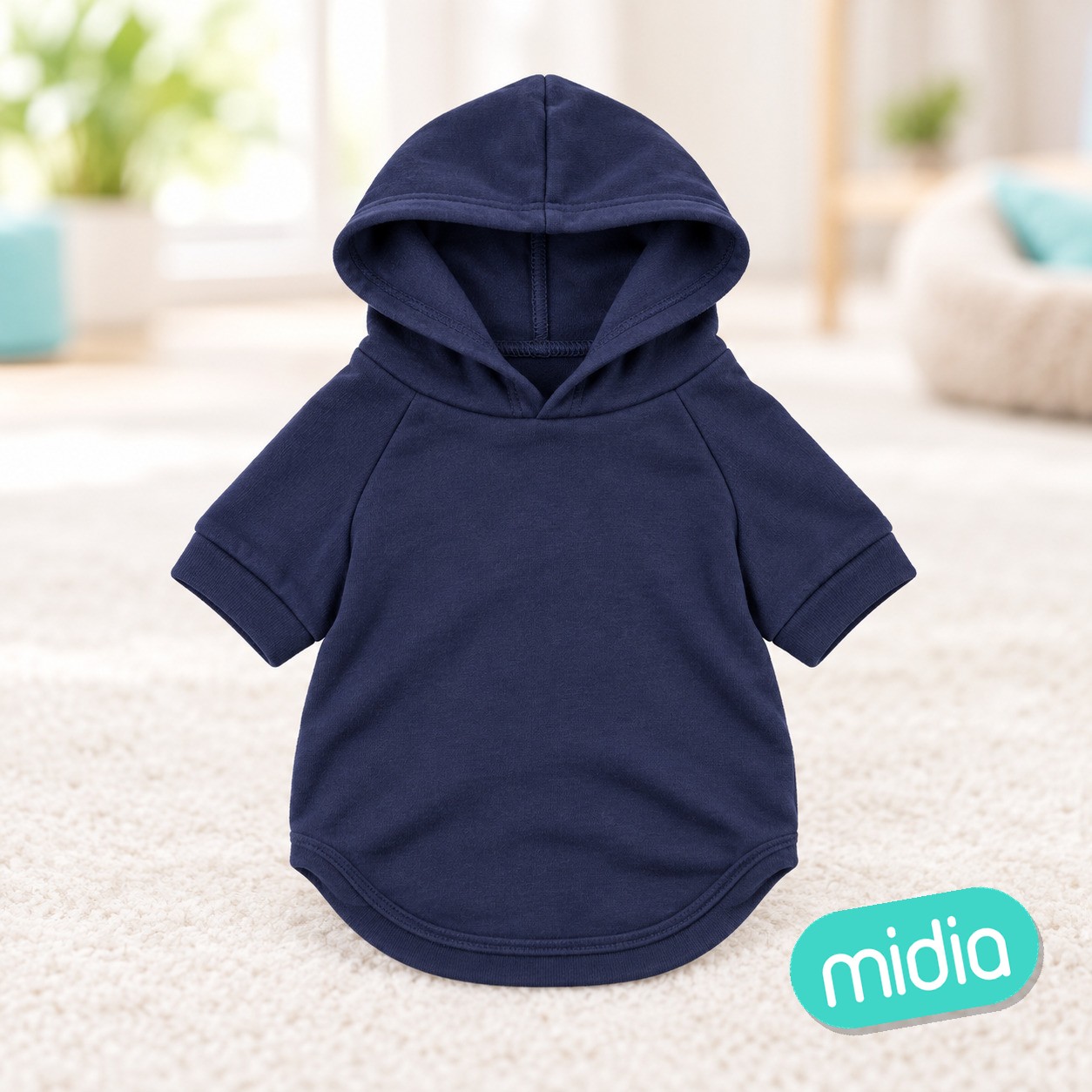 Con capucha-color liso-sudadera con capucha-l30cm