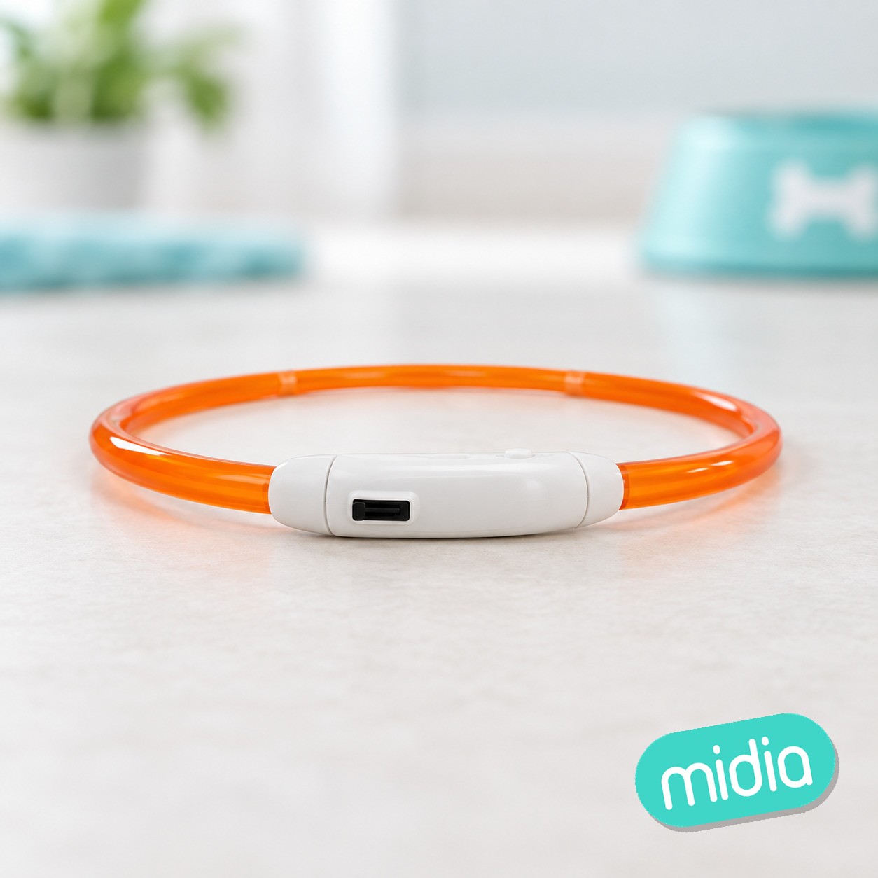 LED 3 modos atenuación collar PVC