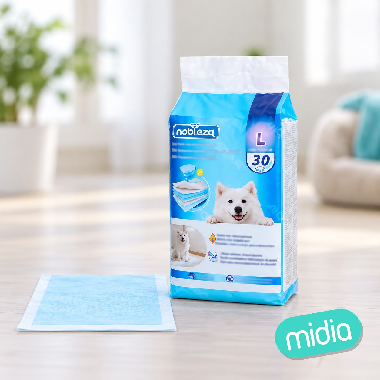 Almohadillas de entrenamiento para mascotas-30 pcs-L60*W90cm