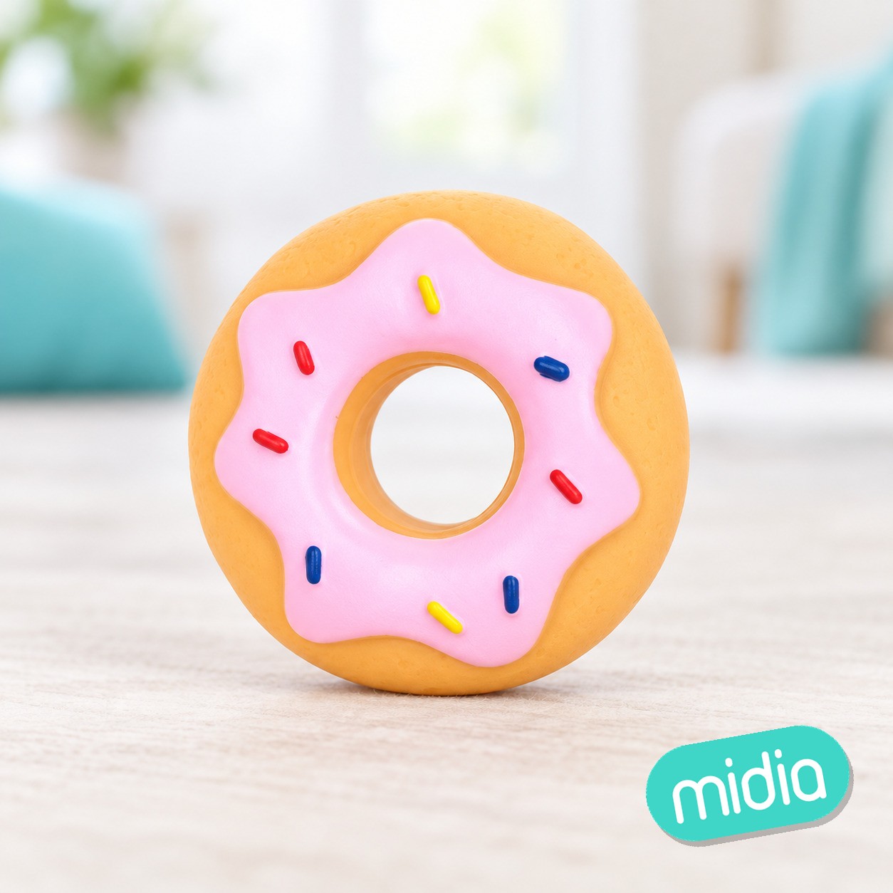 Juguete para perro con forma de donut
