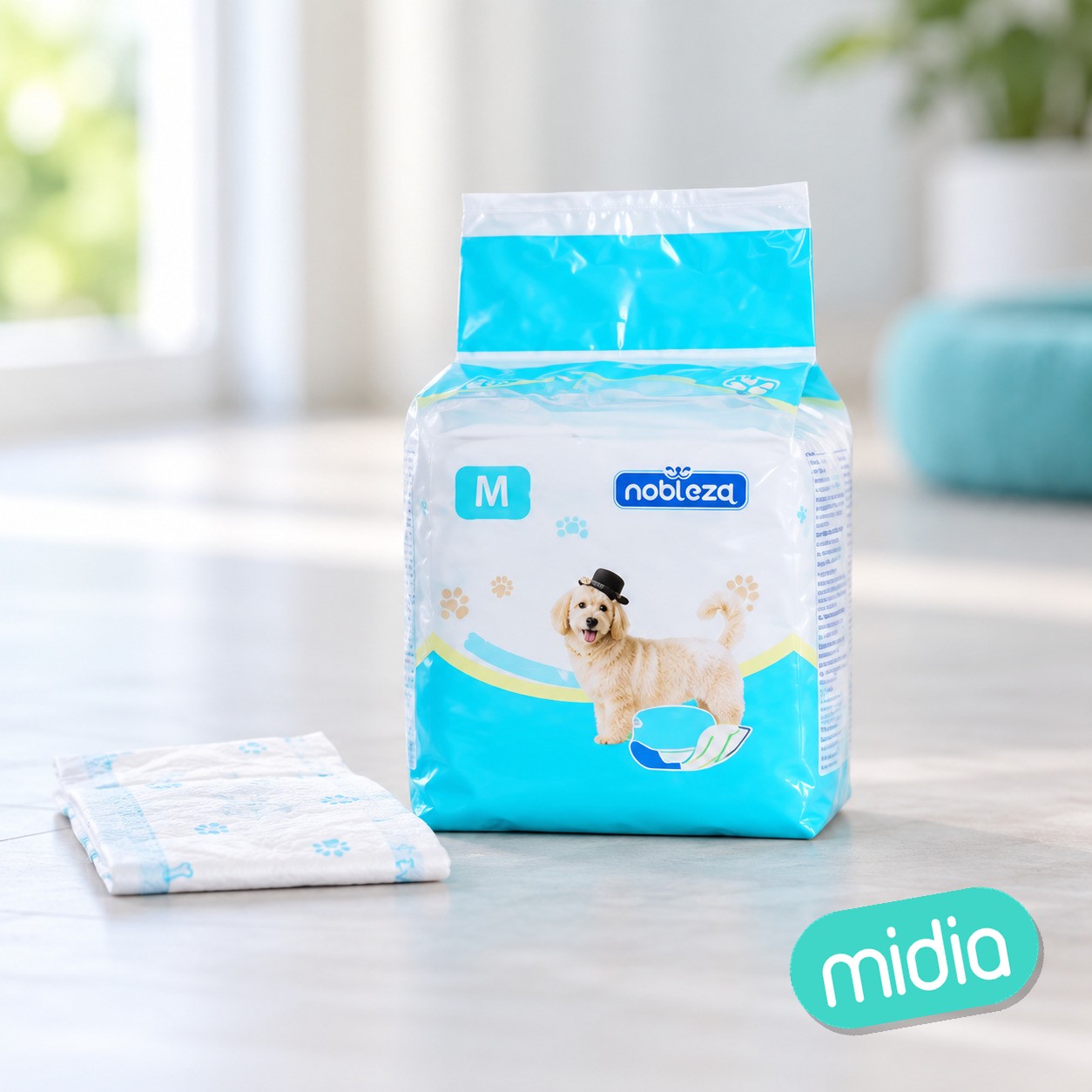 Pañales para perros macho M L55*W20CM 10 piezas/bolsa