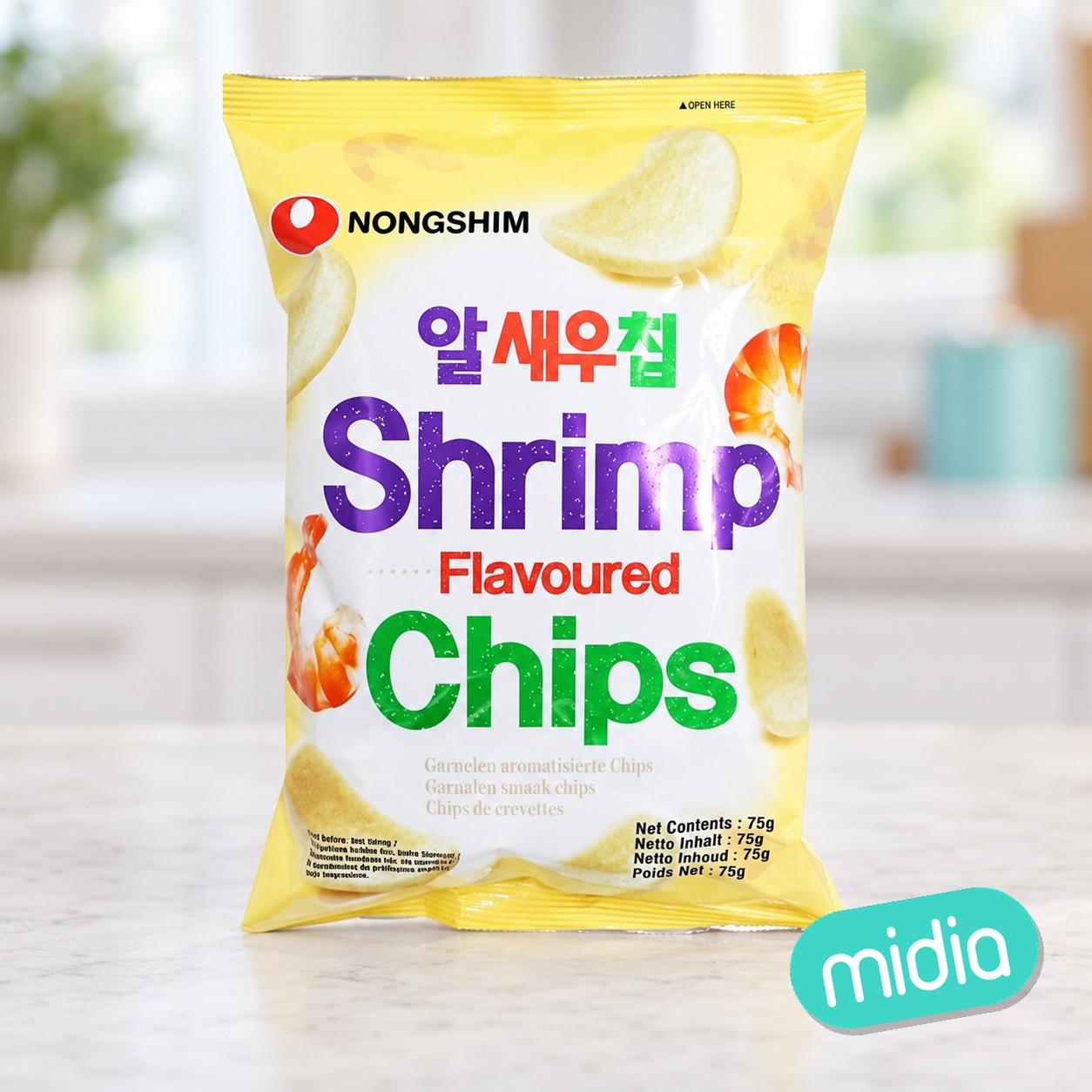 Aprt.frito sabor Gamba NONGSHIM 20/75g
