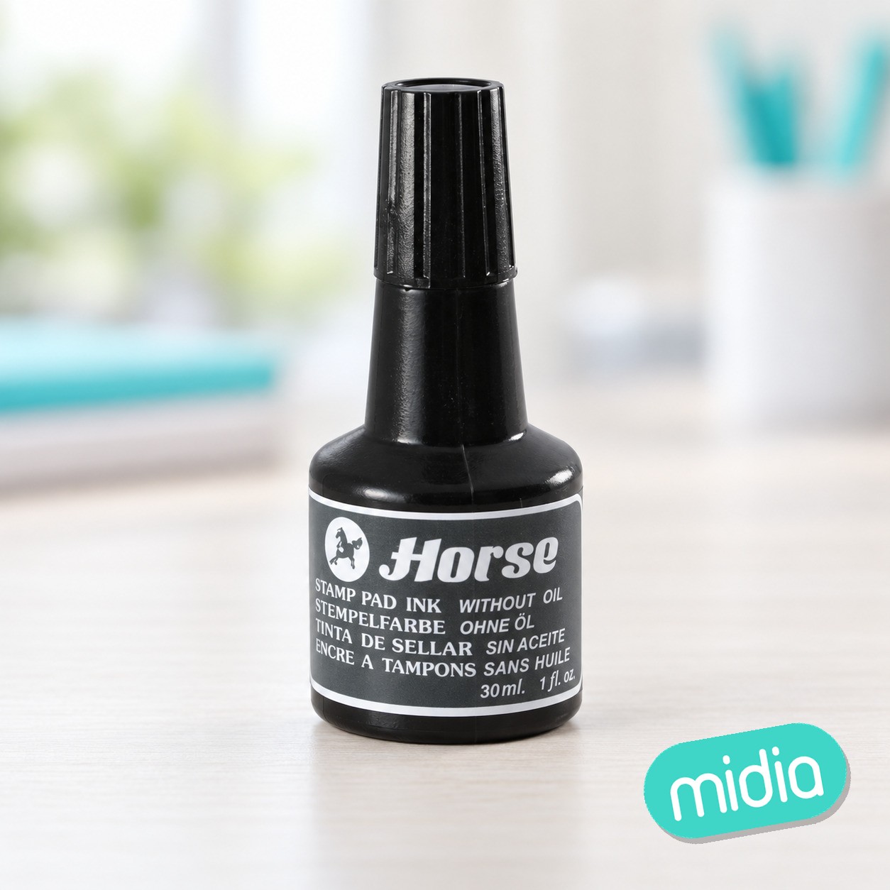 Tinta tampon 30cc negro