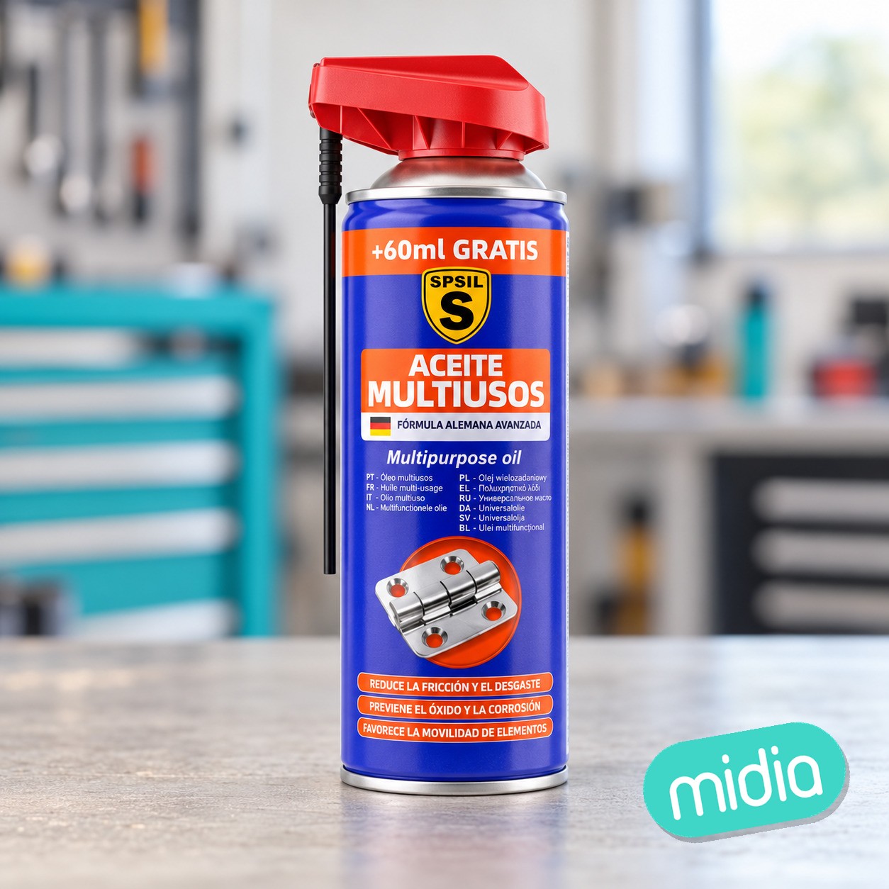 Aceite multiusos 340ml+60ml gratis