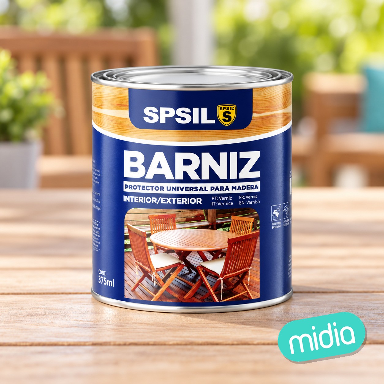 Pintura madera pino tea 375ml