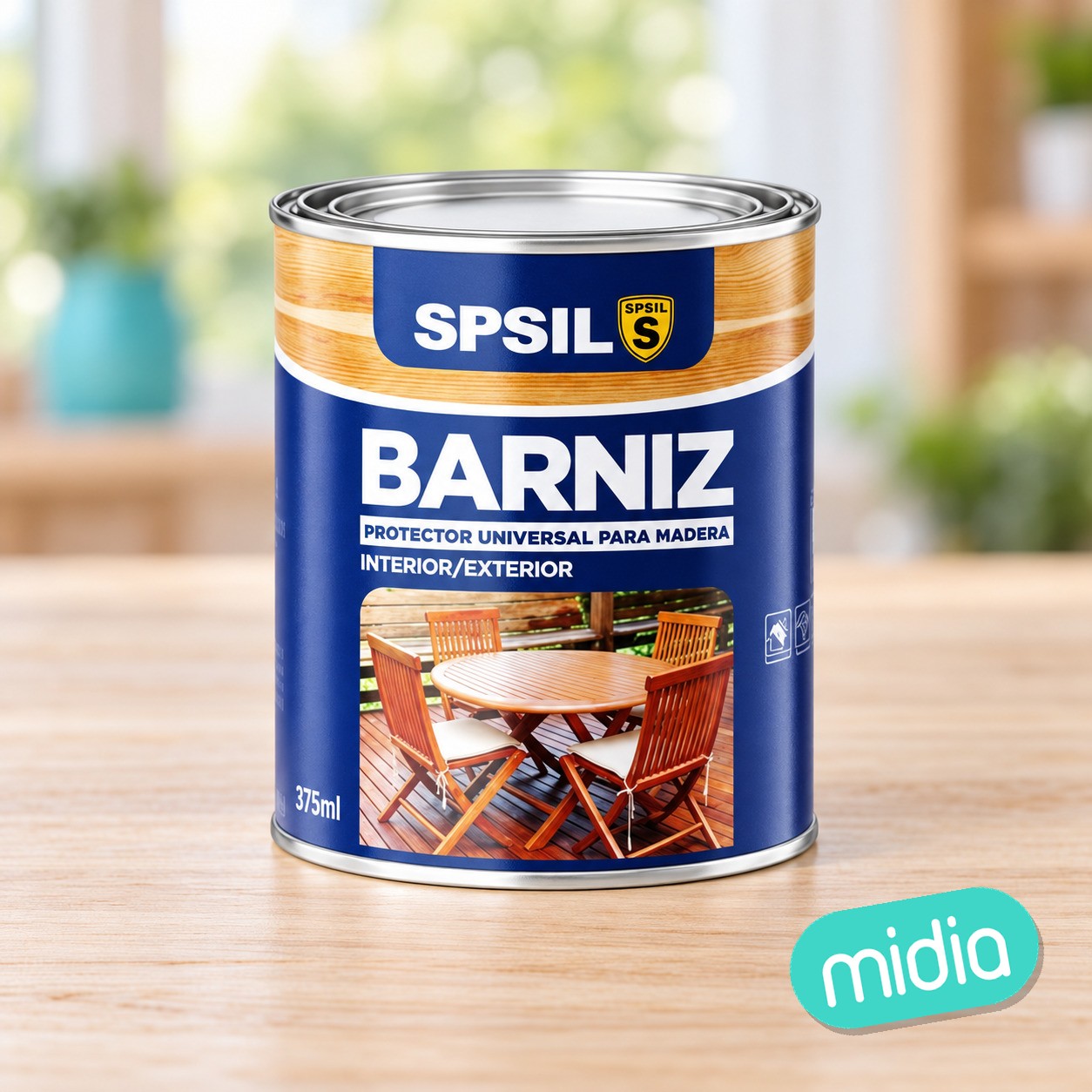 P.madera trans brillo 375ml