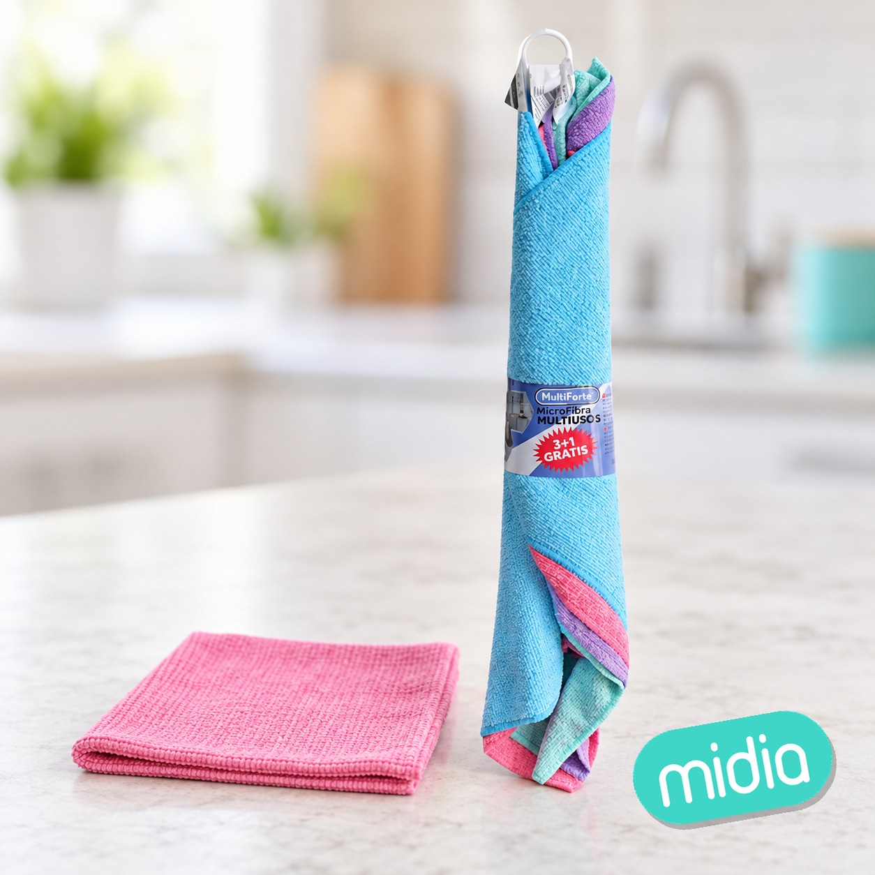 Bayeta multiusos tono pastel